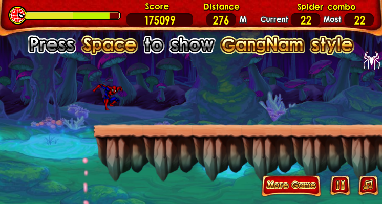 Spiderman Zombie Run 2