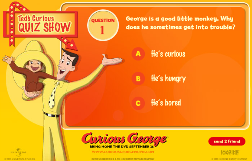 Curious George: Ted's Curious Quiz Show