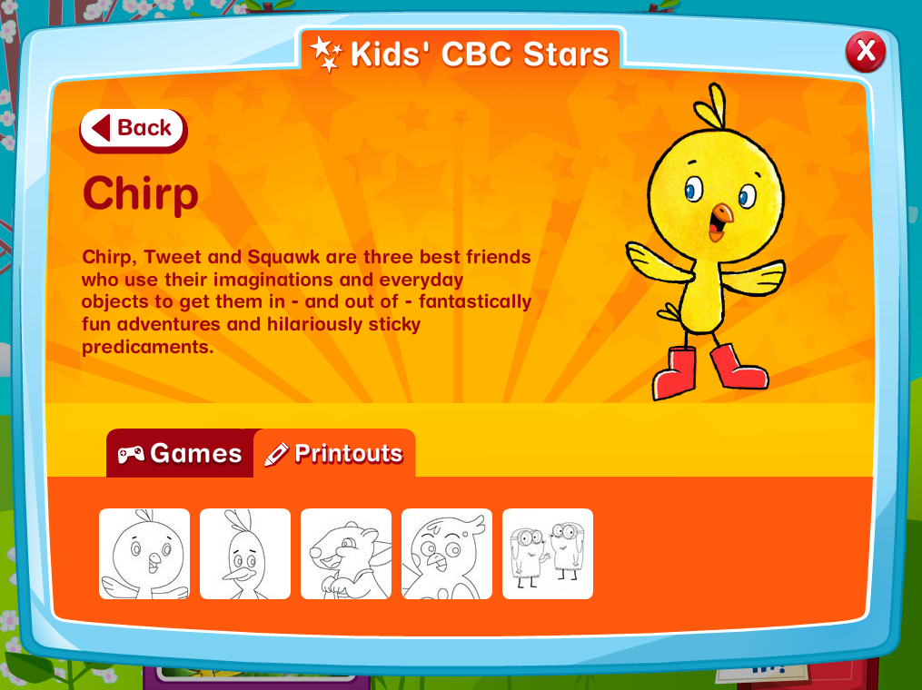 CBC Kids Microsite