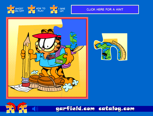 A Garfield Jumbled Jigsaw: Back to School 2