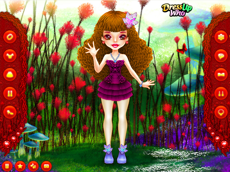 Cute Thumbelina Dress Up