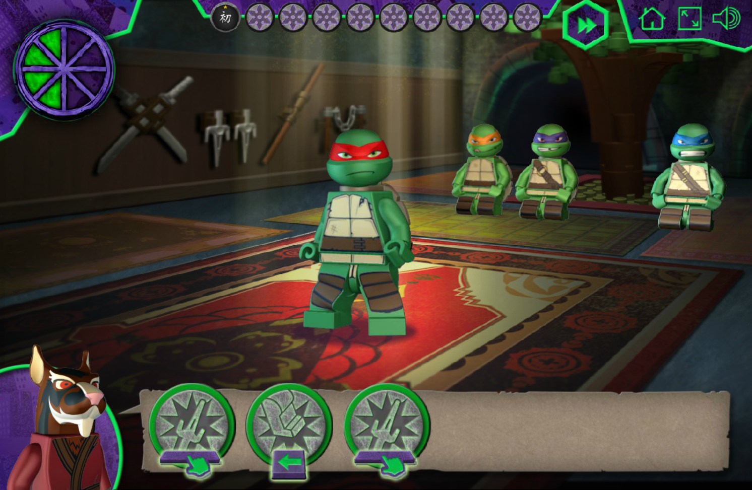 LEGO Teenage Mutant Ninja Turtles: Ninja Training