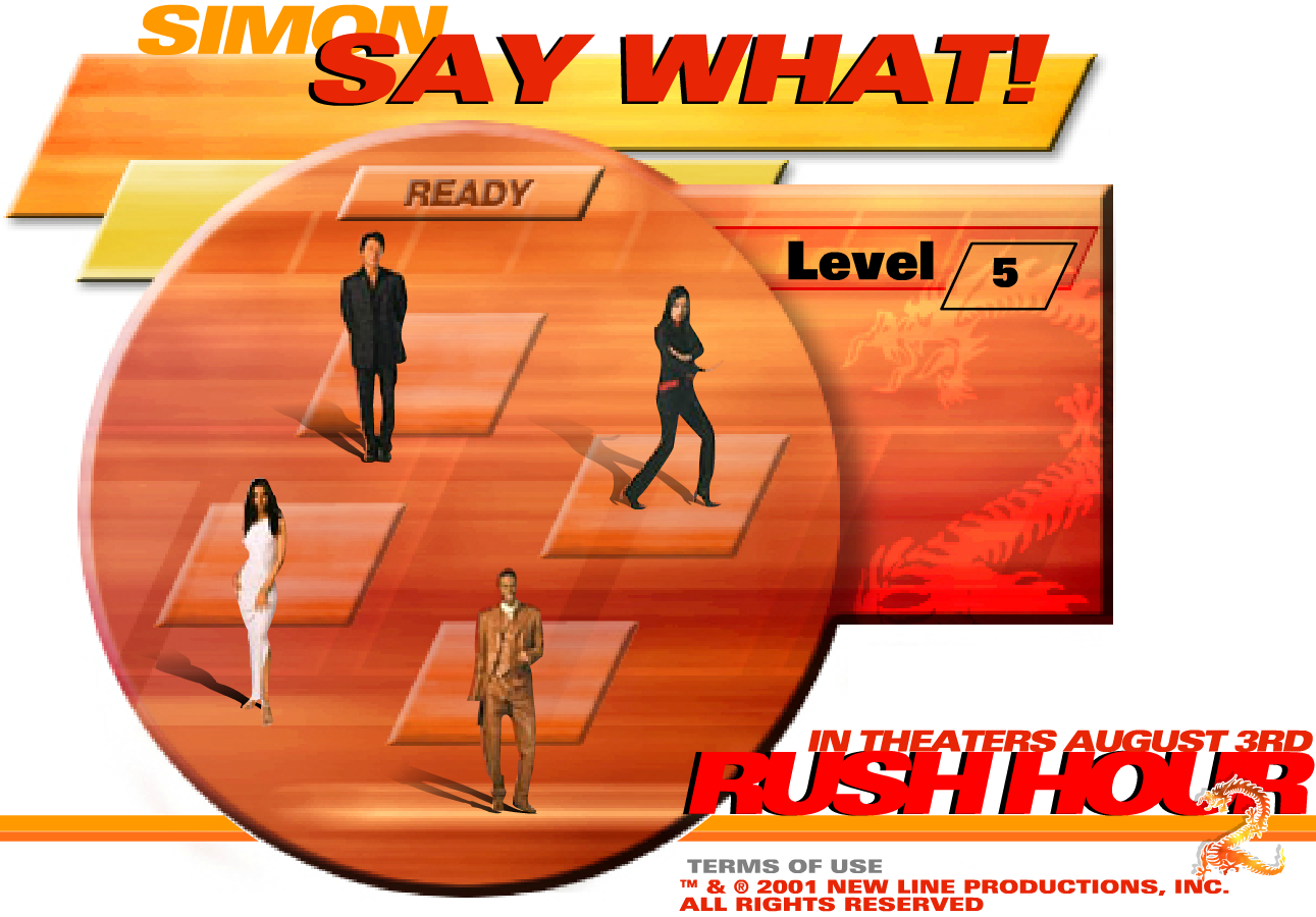 Rush Hour 2: Simon Say What!