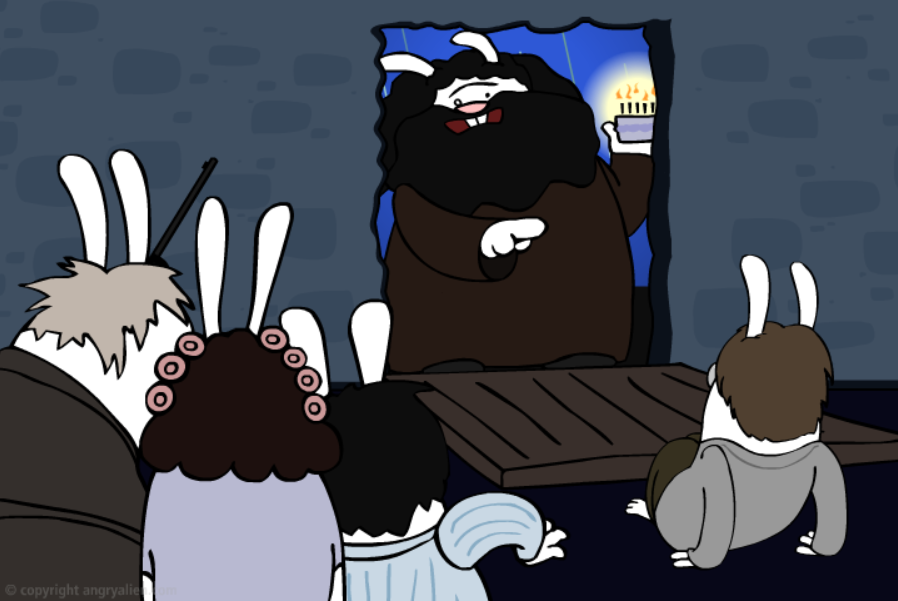 Harry Potter, Years 1-5 Part One: Potter Plot + Deadly Developments in 30 Seconds (and Re-Enacted by Bunnies)