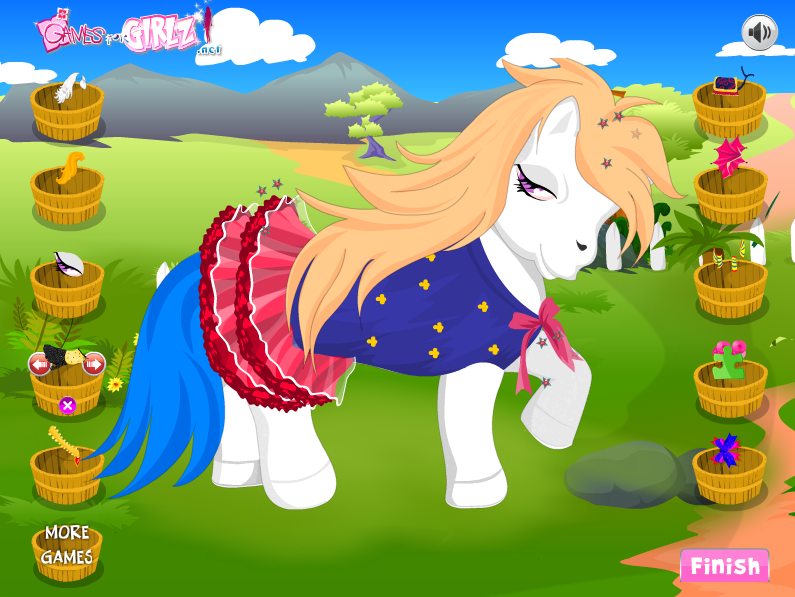 Cute Pony Dress Up