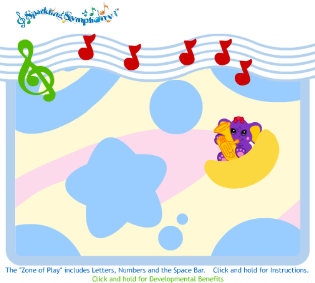 Sparkling Symphony Peek-A-Boo! Game