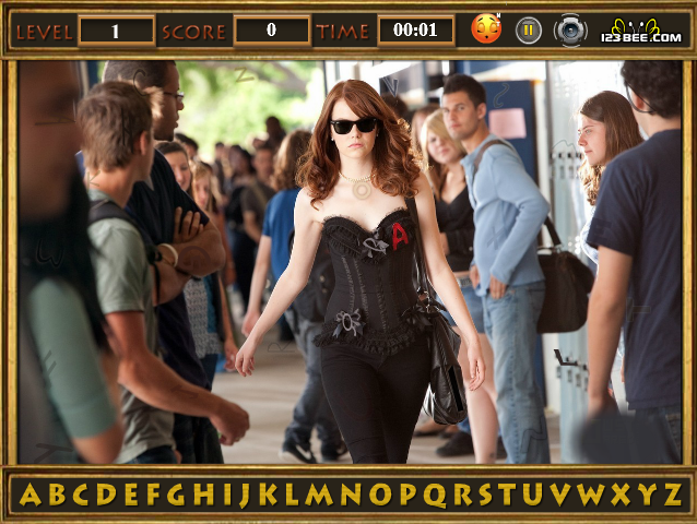 Easy A - Find the Alphabets