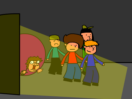 The Reading Book Club! in: Spooky Spooks You!!