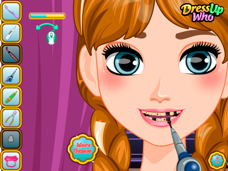 Frozen Anna Dentist