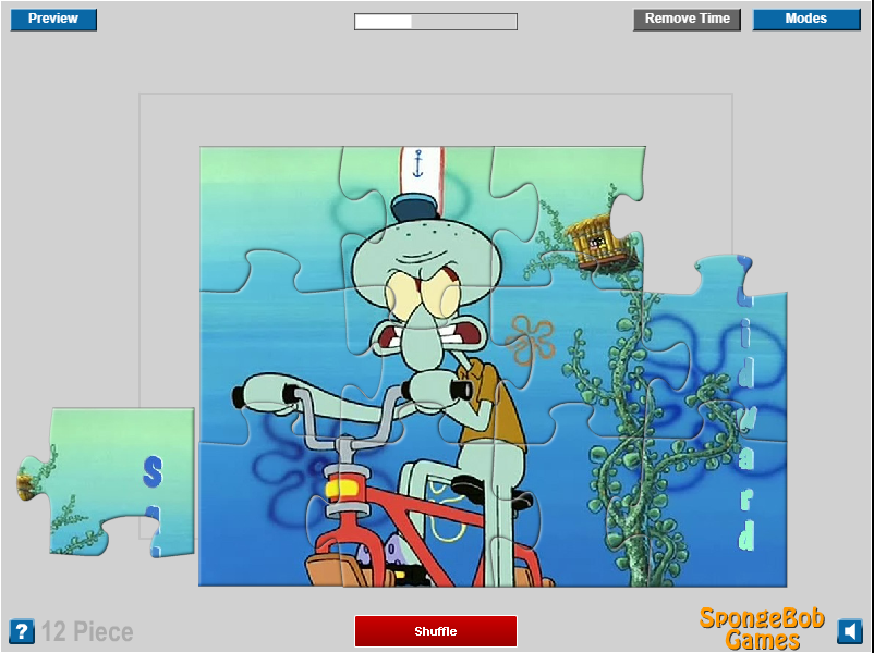 Squidward Tentacles Jigsaw