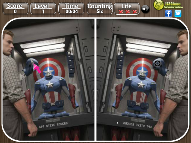 The Avengers - Spot the Difference