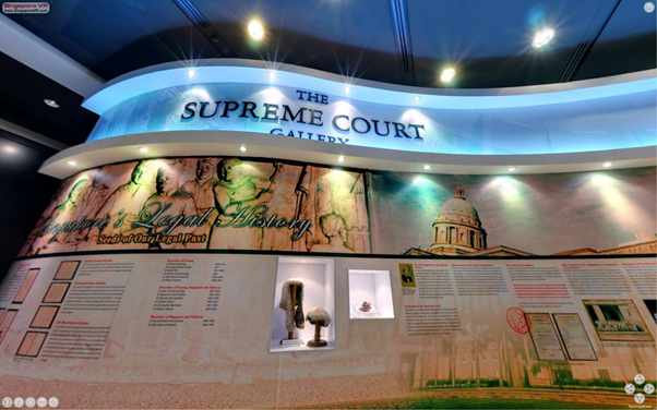 Supreme Court of Singapore: Gallery Part A Virtual Reality Image