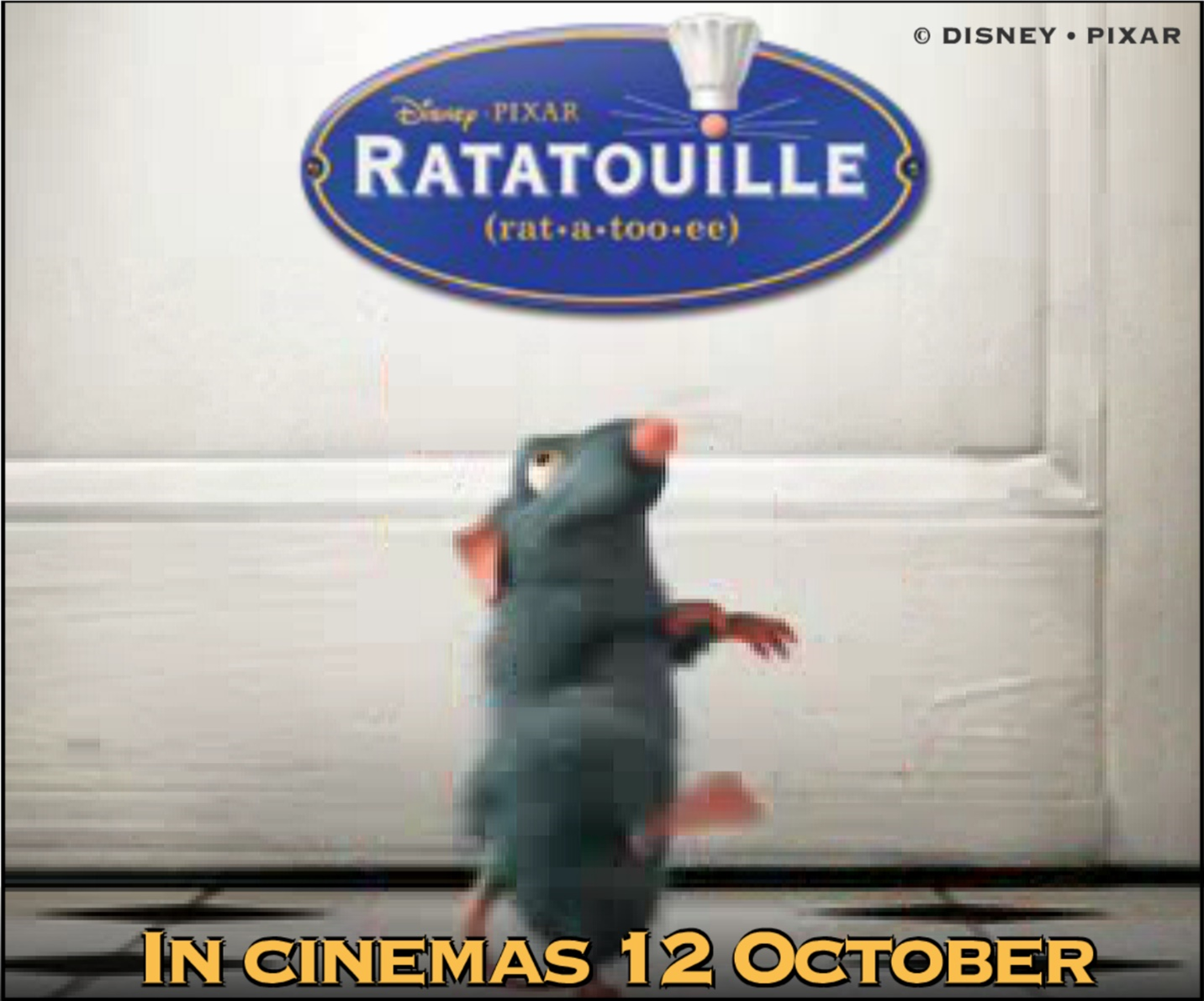 Ratatouille 'Kick' Banner Ad