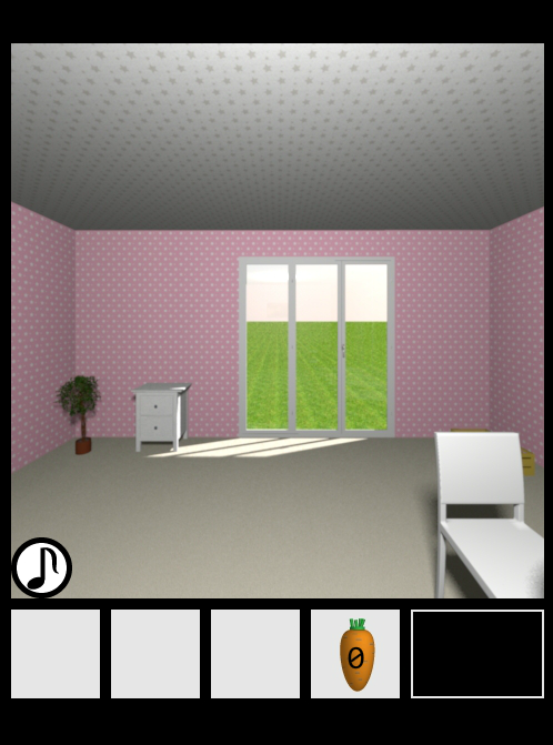 脱出に挑戦！　#9 にんじんのある部屋