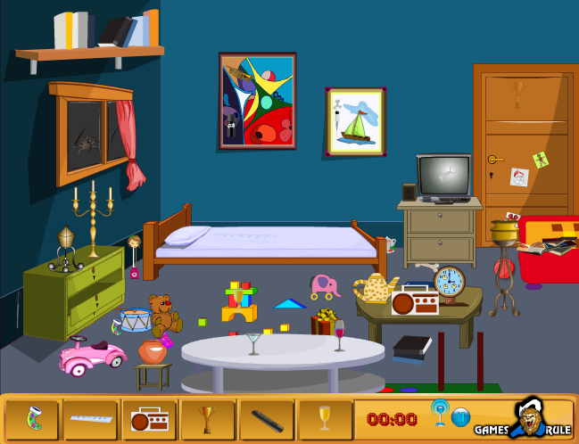 Hidden Objects: Toy Room 2