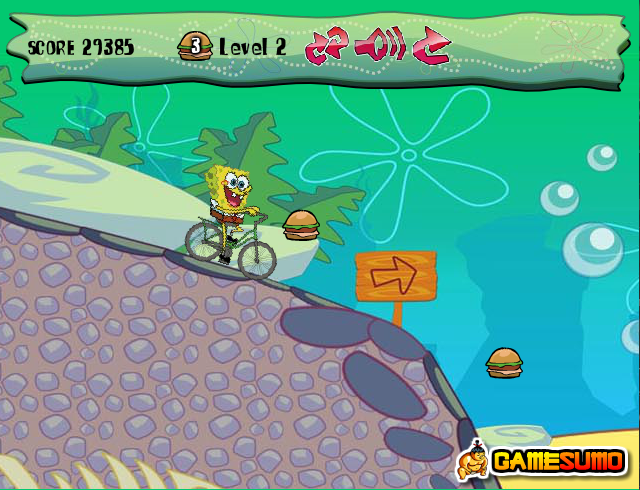 Spongebob Bike Ride