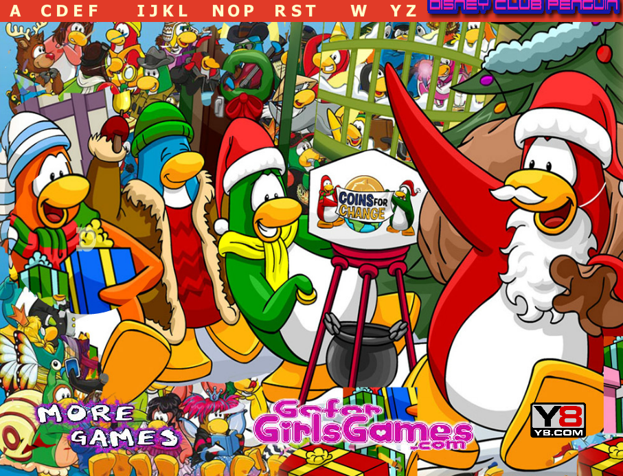 Disney Club Penguin Hidden Letters