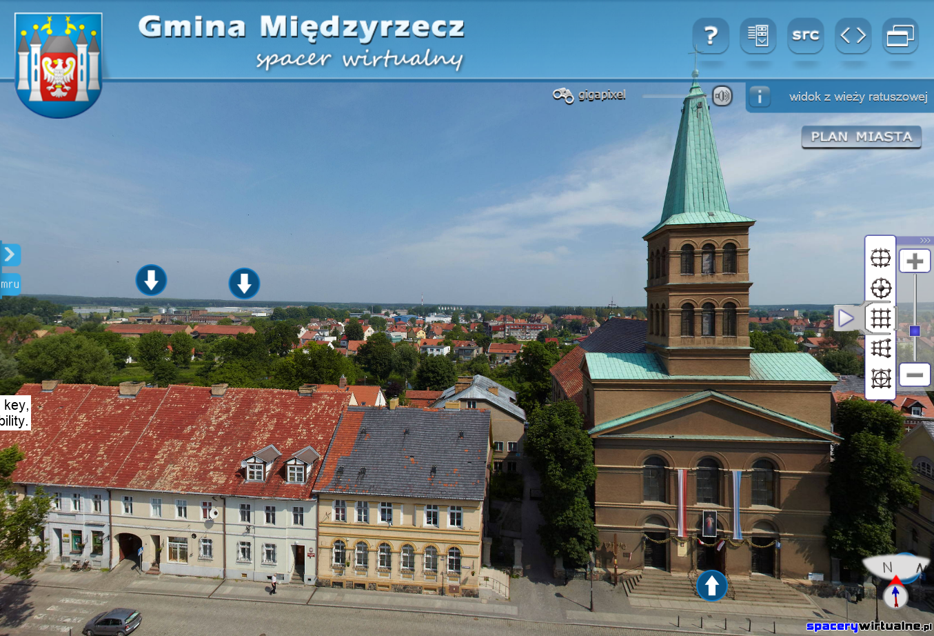 Gmina Międzyrzecz - spacer wirtualny
