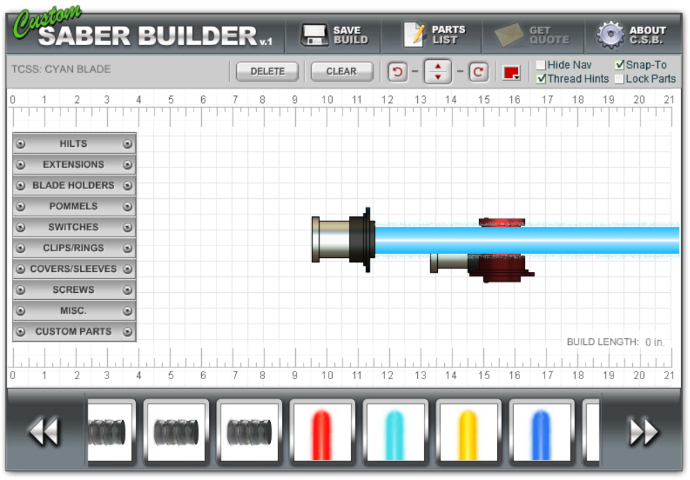 Custom Saber Builder