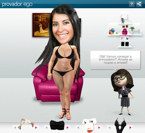 Vista Pri e Fran para a final do BBB