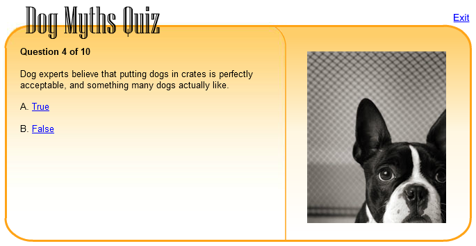 Dog Myths Quiz