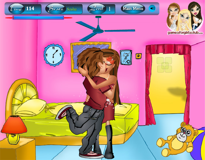 Bratz Kissing Game