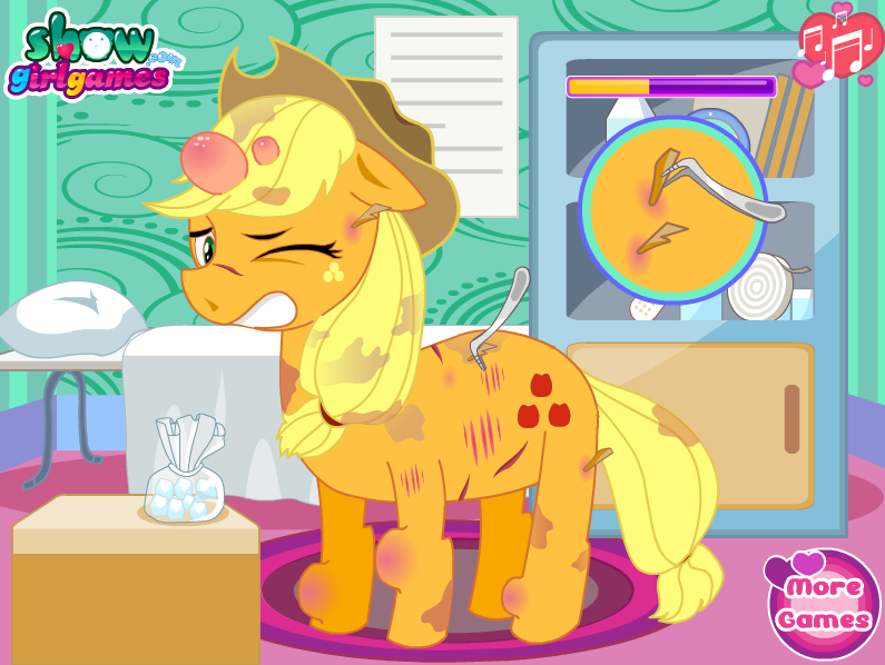 Apple Jack Pony Feet Doctor