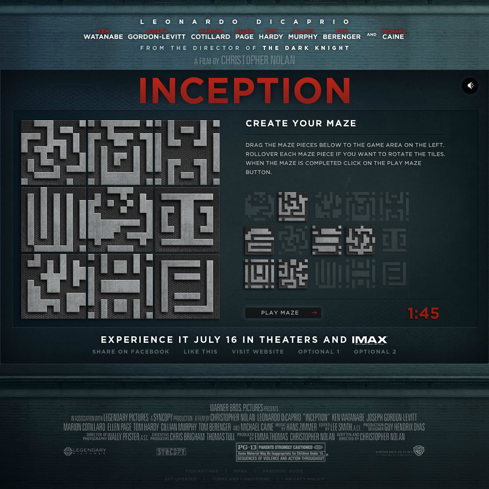 Inception: Mind Maze