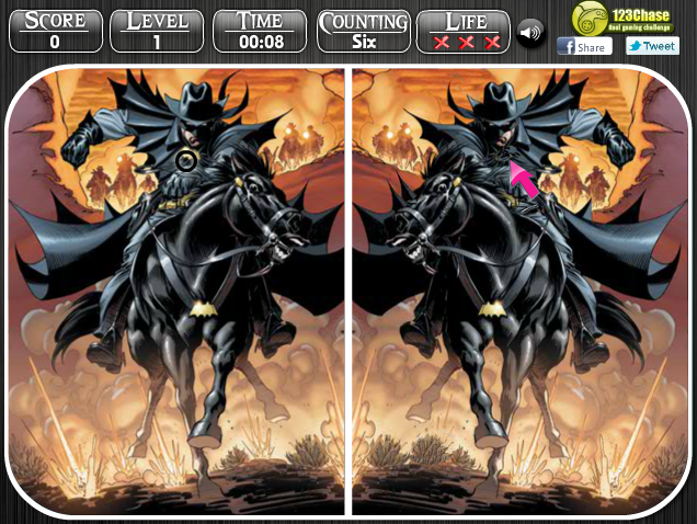 Batman - Spot the Difference