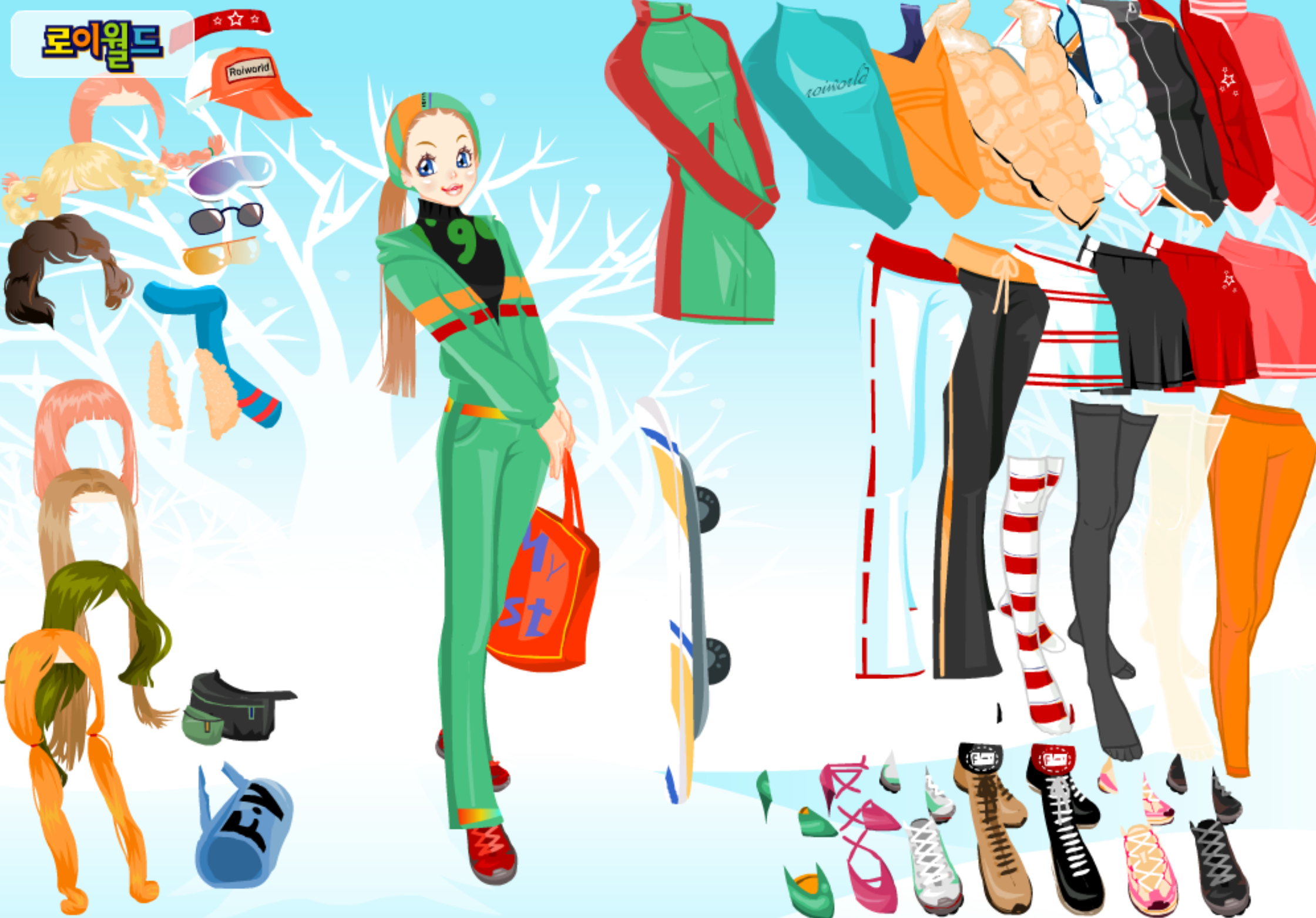 Roiworld Winter Sports Dressup