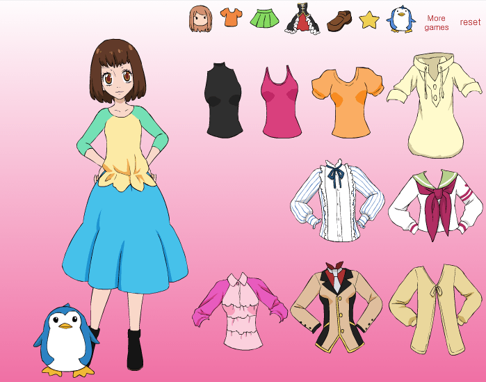 Mawaru Penguindrum Girls Dress Up