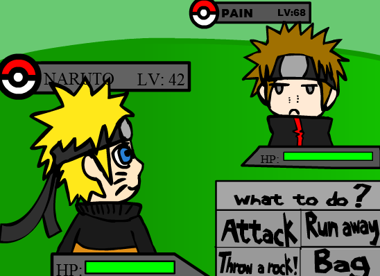 Flash Game: Pokemon + Naruto