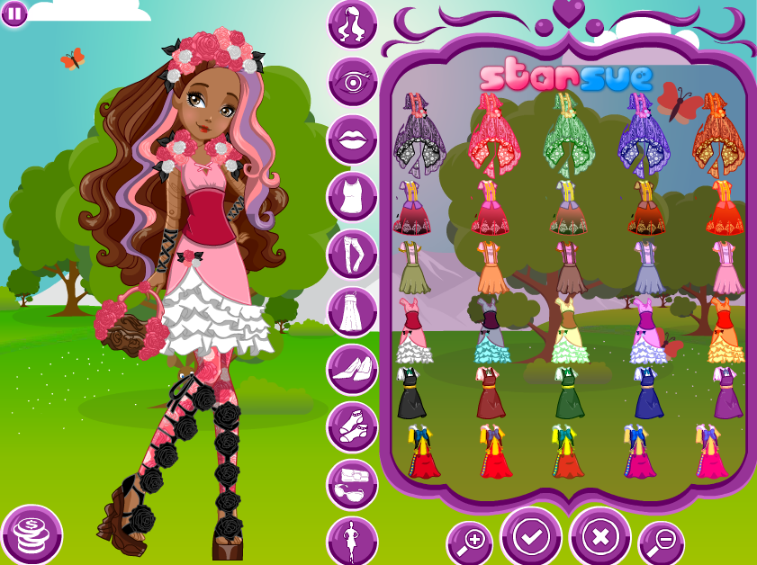 Ever After High Spring Unsprung: Cedar Wood Dress Up