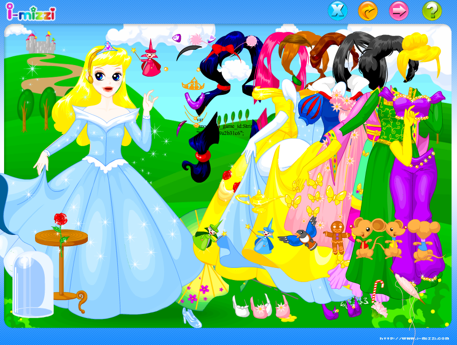 Fairy Tale Princess Dressup