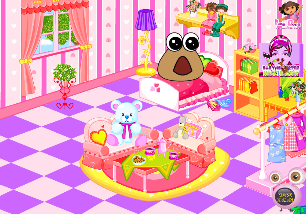 Baby Pou Room Decoration