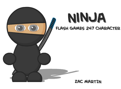 Ninja - Flash Games 247 Character