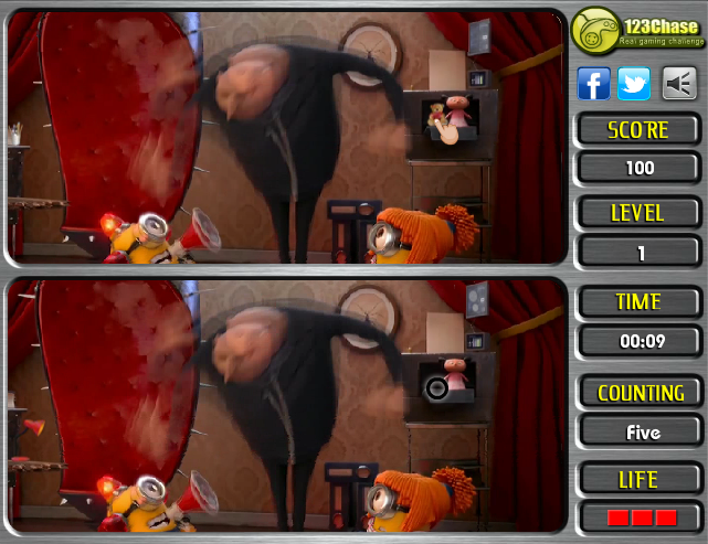 Despicable Me 2 - Spot the Difference