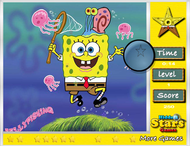 Sponge Bob Hidden Stars