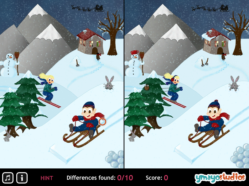 Spot the Difference: Winter Tales