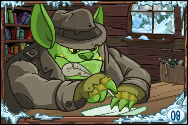 Neopets Advent Calendar 2012: Day 09