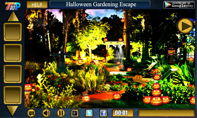 Halloween Gardening Escape