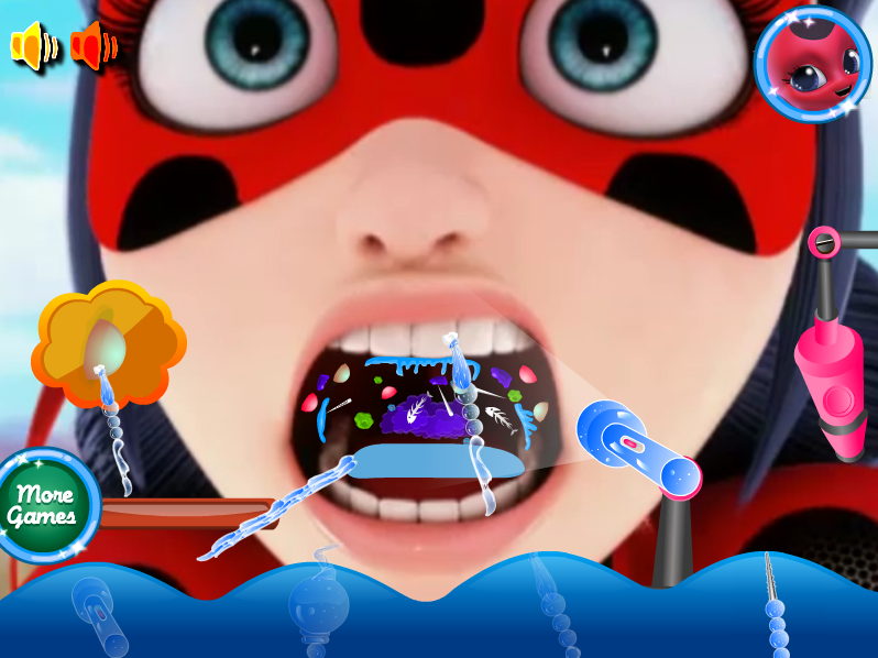 Miraculous Ladybug Throat Doctor