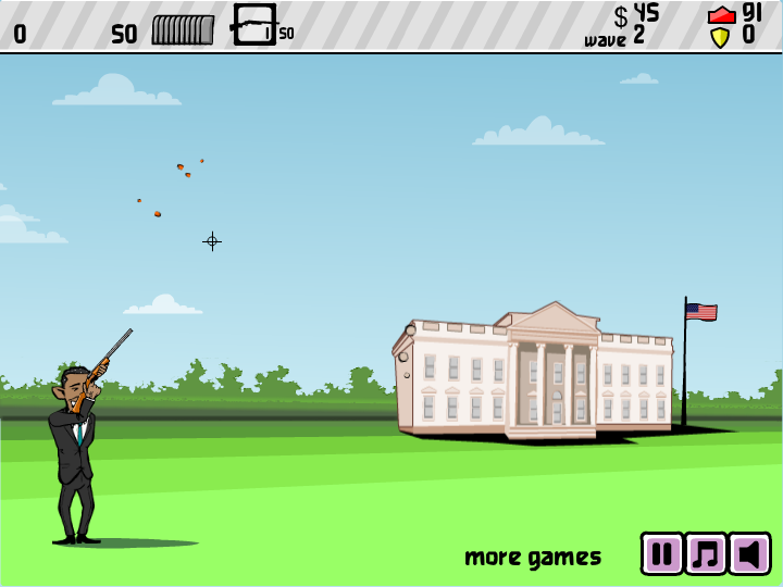 Obama Skeet Shooting