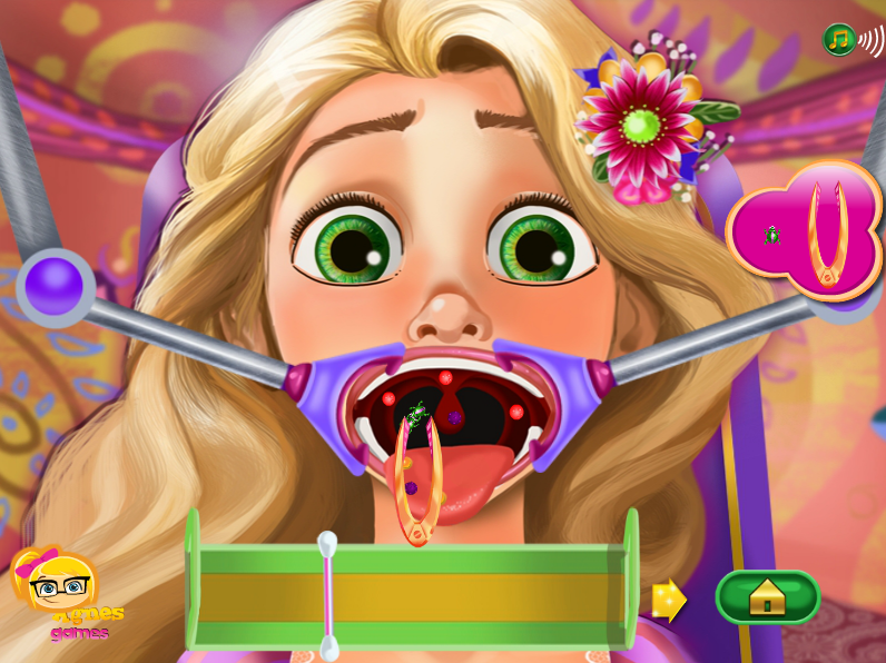 Rapunzel Throat Doctor