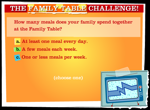 The Family Table Challenge