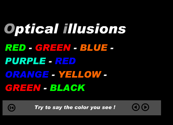 Optical Illusions