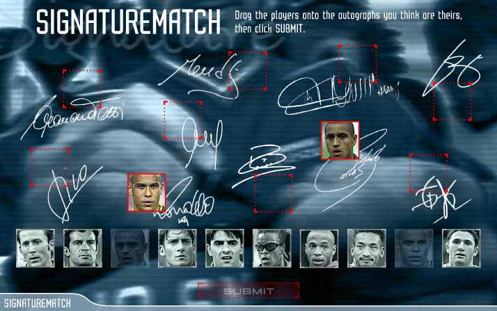 SIGNATURE MATCH