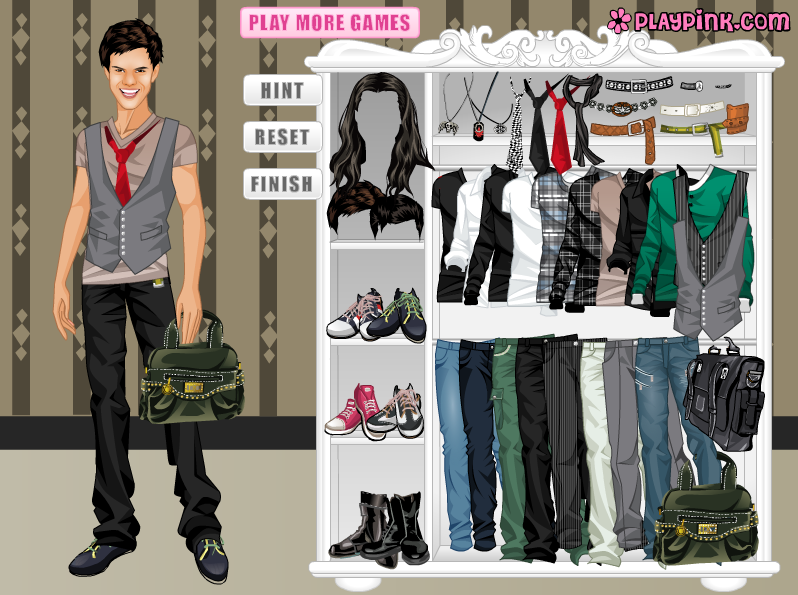 Twilight Dress Up Game: Jacob