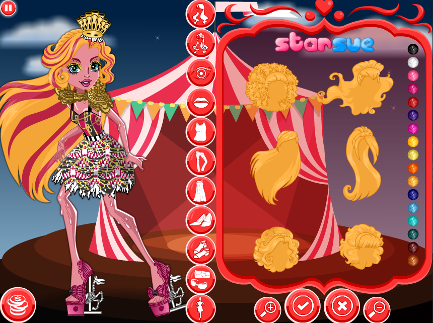 Monster High Freak du Chic: Gooliope Jellington Dress Up