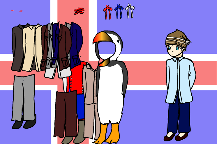 Iceland Dress up game